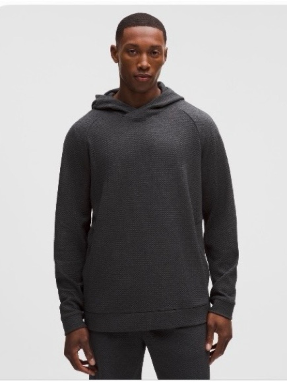 Men's Lululemon Textured Dark Knit Hoodie